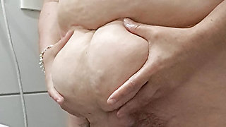 up close view of step-mommy's pussy