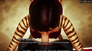 Furrhouse Chapter 16 Part 1 - Ball Draining Deepthroat by Monster Girl (no Voiceover)
