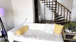 The inexperienced anal invasion creampie session was the