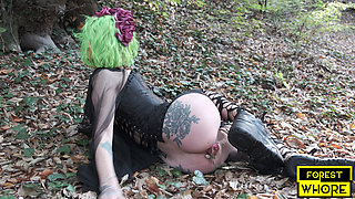Forest Whore - Halloween 2025, extreme Humiliation and Filth
