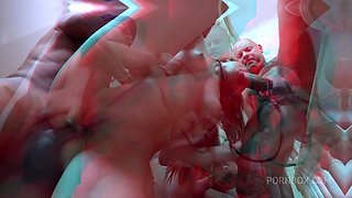 [PART 2] MEGA GANGBANG! Julia Maze gets triple set DVP DAP TP