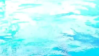 The Taboo Dip, Interracial Couple Nearly Get Caught Having a Moment at the Pool