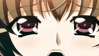 Mademoiselle's guy fingering pussy scene by Hentai Universe