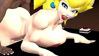 Bowsette Doggy Position in the Castle