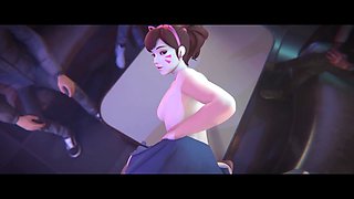 Xordel Intense Anal Sex in a Public Bar: Hot Nympho Schoolgirl with a Big Butt Gets Hardcore Fucked at a Wild Sexual Party