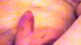 Mature Bear and His Young Neighbor Jerk Off Together
