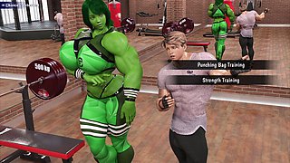 Extreme Muscle Domme Goddess