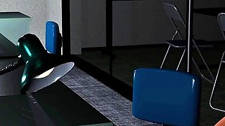 Beauty Leader Threesome Her Co-worker (p1) - 3D Animation Hentai