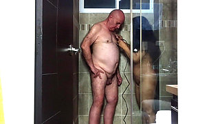 Surprise in the Shower with Garabas and Olga