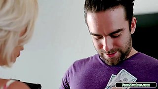Stepmom fucking stepson to shut him up