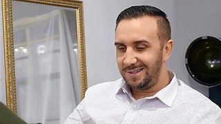 Sneaking In A Last Minute Facial With Keiran Lee, Tyler Faith - Brazzers