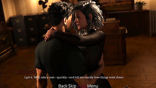 With Eyes Closed by Ker- Busty hot milf fucked her friend.