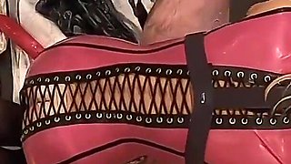 Extreme Toying Pegging and Fisting in the Sling