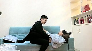 Tiny Japanese babe hardcore spitroasted and she enjoys jizz