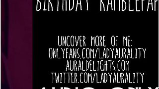 Erotic Audio - Knotted Monster Cock Dildo Ramblefap - Lady Aurality - Wet Pussy Fucking Asmr Audio Only