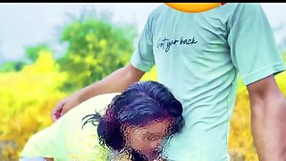Desi Village Girl First Time Outdoor Fuck in Jungle - Tight Pussy Creampie Viral MMS XXX