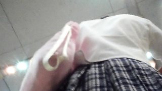 Voyeur 11 upskirt in the garden Caught accidently MrNo