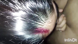 Sister-in-law jumped on the ground and tore the brother-in-law's ass.