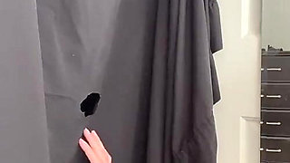Nympho Lyndsay Sucks Strangers Cock at the Gloryhole