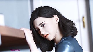 Ms Denvers' secret with her guy - animated naughty fun with MissKitty2K