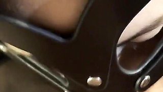 Submissive Tied Slut Takes a Hot Load in Her Mouth