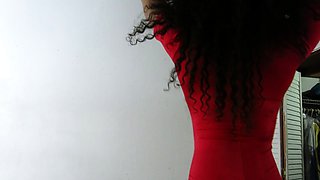Hot Black Maid Does Some Webcam Black and Ebony