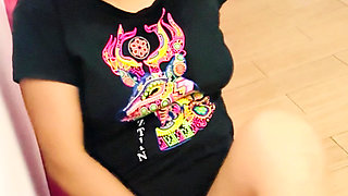 At the gym and I think they saw me