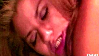 Vintage Busty Slut Fucked At The Staircase