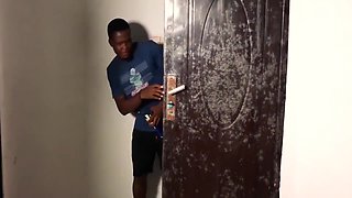 This Happened In University Of Lagos State. A Final Year Student Helped A New First Year Student Fix Her Curtains In Her New Hostel And She Gave Him Sex Of His Life As A Compromise. 13 Min