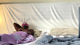 Wife Tried to Stay Faithful, but Couldn't Oppose Husband Best Friend Big Black Cock Part 1