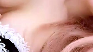 Stacked brunette goes solo toys and masturbation