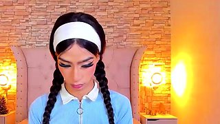 Hot Tranny Webcam Masturbation