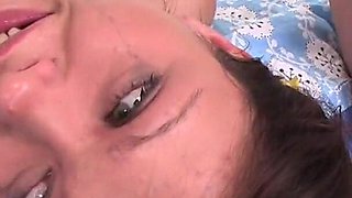 This teen girl got extreme throat fucked and she enjoy
