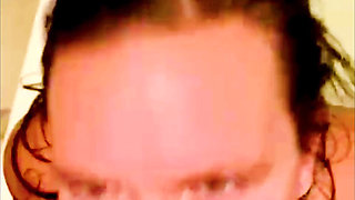 My 55m photographer seduces me sucking my big tits so I sucked his giant cock giving him the best blowjob and he came twice!