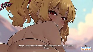 Ep9: Hentai Scenes with Lina and Zheng - Academy Love Saga: Tennis Angels Ex