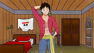 Hot anime girl in cartoon fantasy takes part in wild hentai adventure