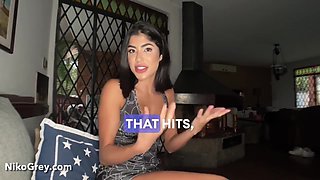 Busty Brazilian Teens 18+ First Casting: Deepthroat Blowjob & Hot Rimming Action!
