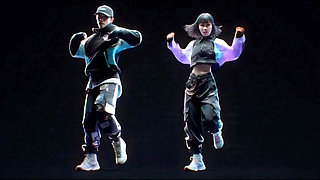 American Couple Romance And Dance Ai