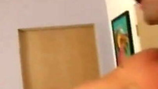 Blonde slut anally fucked