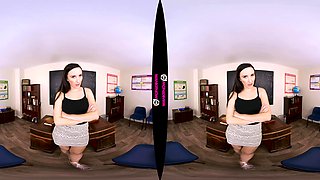 College Spy - Teen On Desk Solo - Wankitnowvr - Sexlikereal