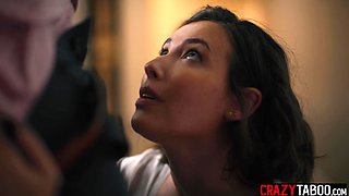 Quickie turned into rough gangbang sex