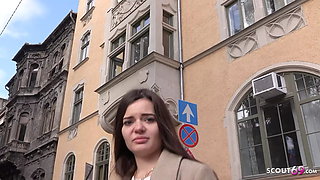Petite Braces Teen Lizi Vogue I Pickup for Rough Casting Fuck
