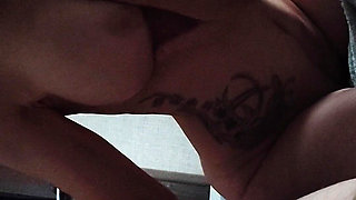 Step Sister Sexy MILF with Fake Titties