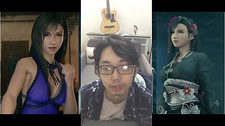 Three-dimensional Tifa from Final Fantasy gets steamy in this hentai