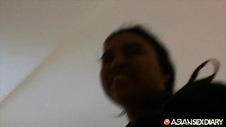 Young Asian Maid Gets Satisfying Creampie - Asian Sex Diary