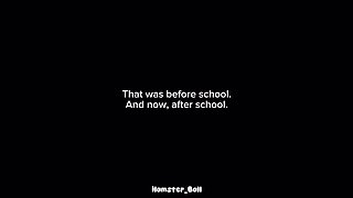 POV Fucking Malay Teen Stepsister in School Uniform Before and After Class