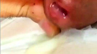 Asian Amateur Bareback: Cumming Hard