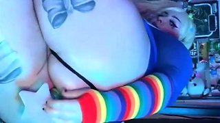 Busty amateur anal fucked in fake taxi pov