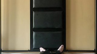 Facesitting on the Restricted Rubber-slave