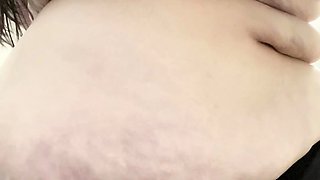 Hot Fat BBW Ex Girlfriend masturbating in the shower